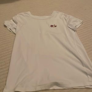 White tshirt with vespa